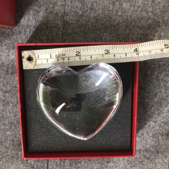 Baccarat crystal heart - Picture 9 of 10